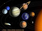 fond ecran  planetes