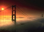 fond ecran pont de San Francisco