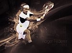 fond ecran  Roger Federer