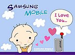 fond ecran Samsung Mobile