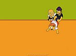 fond ecran  Simpsons