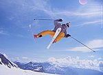 fond ecran  saut Ã  ski