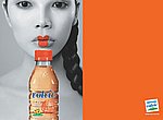 fond ecran  Volvic Thé Pêche