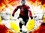 fond ecran  Wayne Rooney à Manchester United