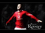 fond ecran  Wayne Rooney à Manchester United