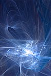 fond iphone lignes bleues